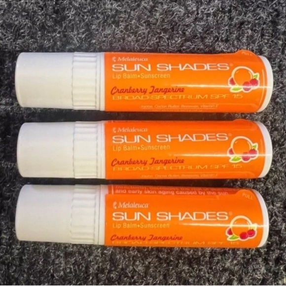 Melaleuca Sun Shades Lip Balm SPF 15
- Cranberry Tangerine lot of 3 - Picture 1 of 4